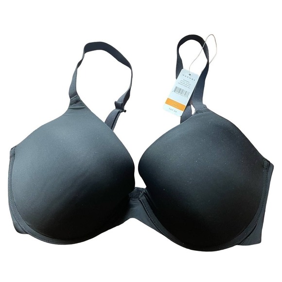 Natori Women's Black Minimal Convertable  Push- Up Size 36DD NWT - Picture 7 of 12